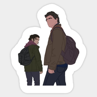 Ellie & Joel ~ The last of us Sticker